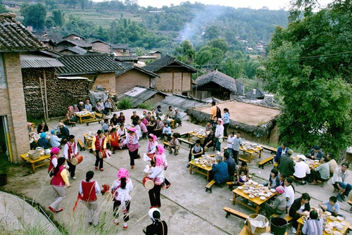 周明清13888386372《木榨古村落》