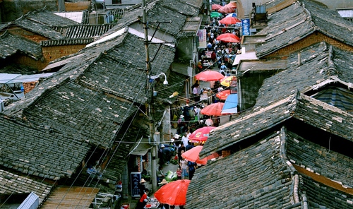 周明清13888386372《古镇遗风》