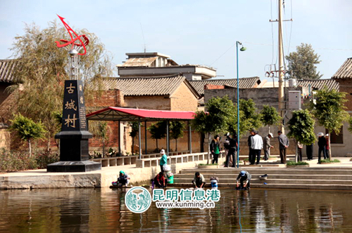 晋宁区长寿村里盛行“爸妈饭桌”1