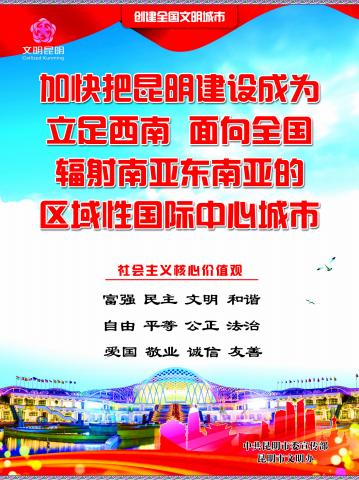 3.加快把昆明建设成为立足西南 面向全国 辐射南亚东南亚的区域性国际中心城市