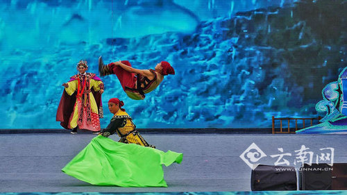 2017郑和国际文化旅游节在晋宁开幕 主会场文艺演出精彩纷呈6