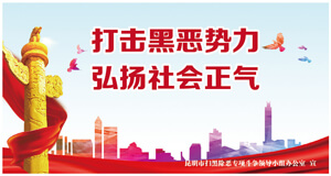 打击黑恶势力  弘扬社会正气