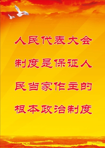 人民代表大会制度是保证人民当家作主的根本政治制度。