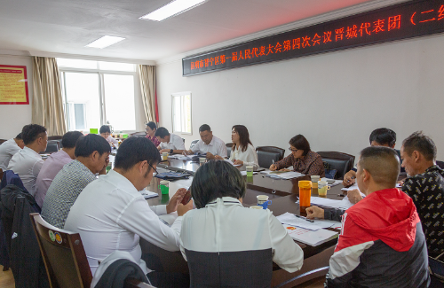 人大代表畅所欲言提建议 为晋宁发展出点子6