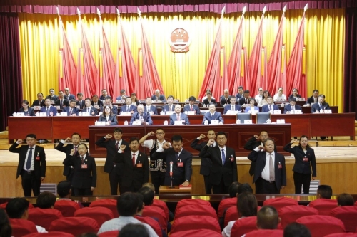 【聚焦两会】昆明市晋宁区第一届人民代表大会第四次会议闭幕5