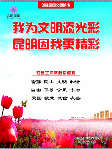 10.我为文明添光彩 昆明因我更精彩