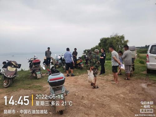 执法大队——晋宁区多部门联合打击滇池水体偷捕鱼违法行为图片1（2022.06.16）