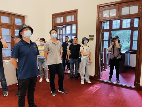 考察莫干山文旅产业