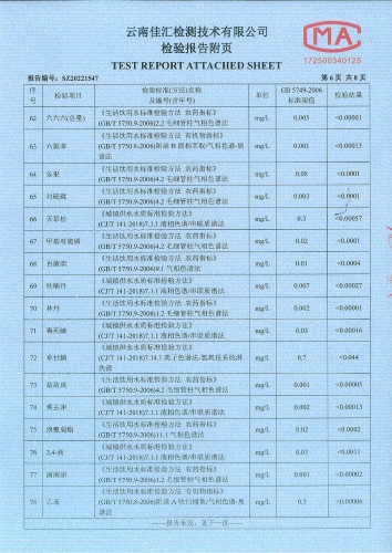 双龙净水厂出厂水2022.9_07