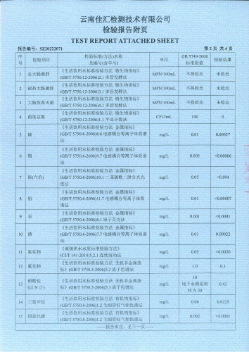 宝峰新水厂出厂水2022.12_03