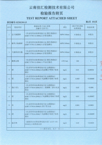 宝峰新水厂出厂水2023.02_03