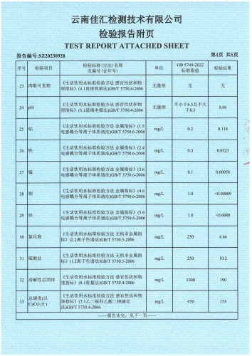 宝峰水厂(新水厂) 出厂水 38项)2023.6_05