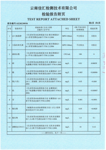 二街水厂 出厂水 38项)2023.6_03