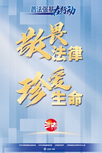【普法强基在行动】敬畏法律 珍爱生命