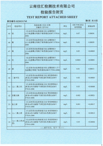 昆明市晋宁区大场新塘水厂 出厂水 91项)_07