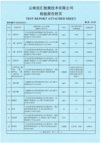 二街水厂末梢水（镇政府）2023.12_04