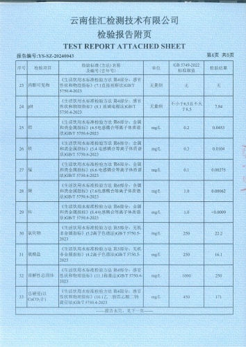 大场新塘水厂管网水（晋城一小）2024.1_05