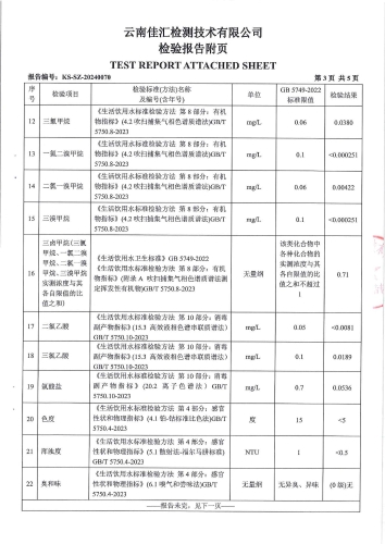 大场新塘净水厂管网水（政府）2024.4_04