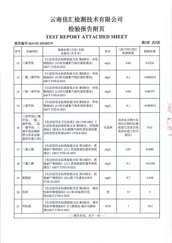 宝峰净水厂管网水（宝峰中学）2024.5_04