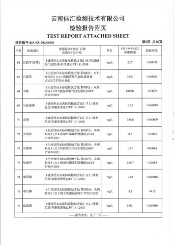 宝峰水厂新水厂 出厂水2024.6_09