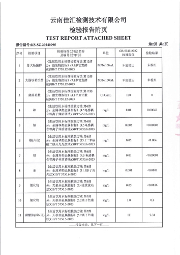 双龙净水厂管网水（ 磷都花园 ）2024.9_03
