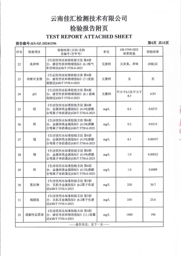 二街水厂出厂水 2024.10_05