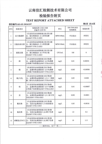 双龙净水厂(出厂水) 2024.10_03