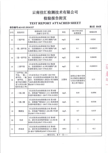 石将军净水厂出厂水2024.11_04