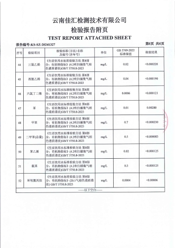 石将军净水厂出厂水2024.11_07