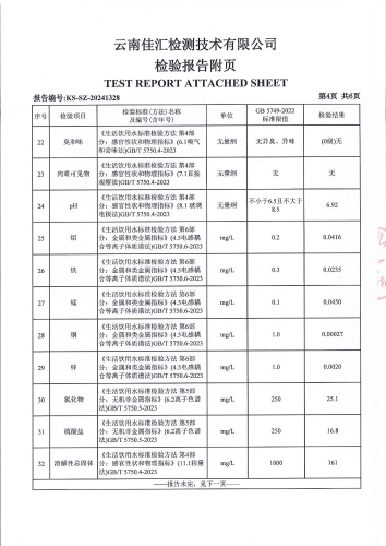 双龙净水厂出厂水2024.11_05