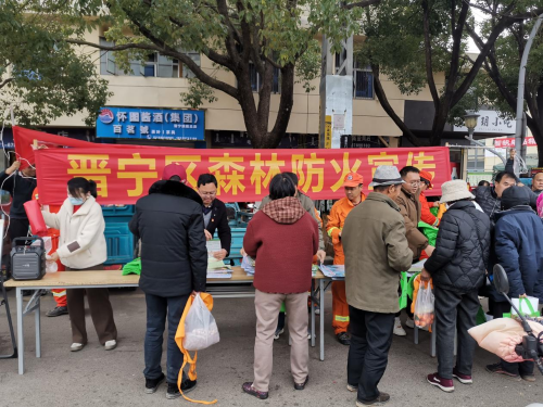 区林草局联合乡镇街道开展森林防火宣传 (1)
