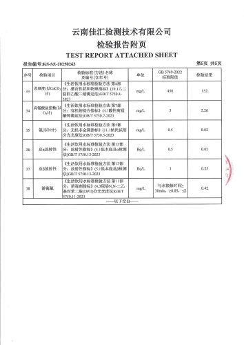 大场新塘净水厂管网末梢水（晋城镇政府）2025.2_06