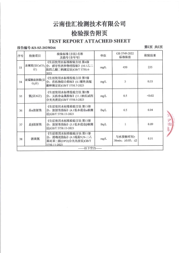 石将军净水厂管网末梢水（上蒜第二小学）2025.2_06
