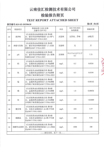 宝峰水厂出厂水（38项）2025.3 .21_05
