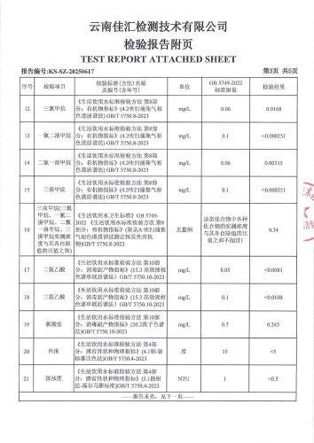 石将军净水厂出厂水（38项）2025.3 .21_04