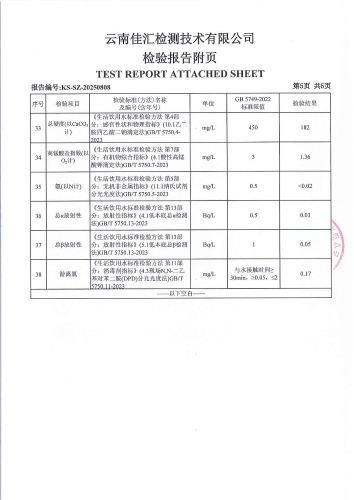 上蒜第二小学 末梢水 2025.4_06