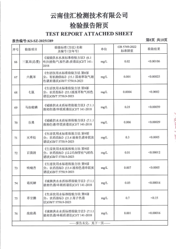 石将军净水厂出厂水2025.5_10