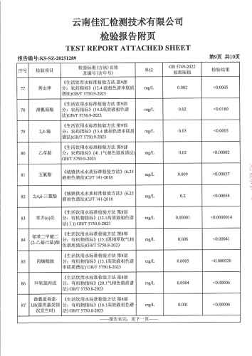 石将军净水厂出厂水2025.5_11