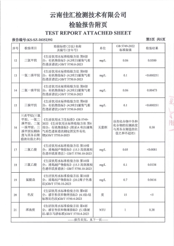大场新塘净水厂末梢水（晋城第一小学）2025.8_05