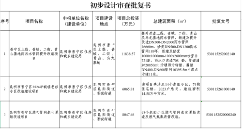 初步设计审查批复书