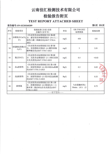 大场新塘净水厂出厂水2026.2_07