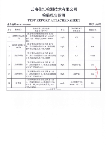 石将军净水厂(出厂水)2026.6_07